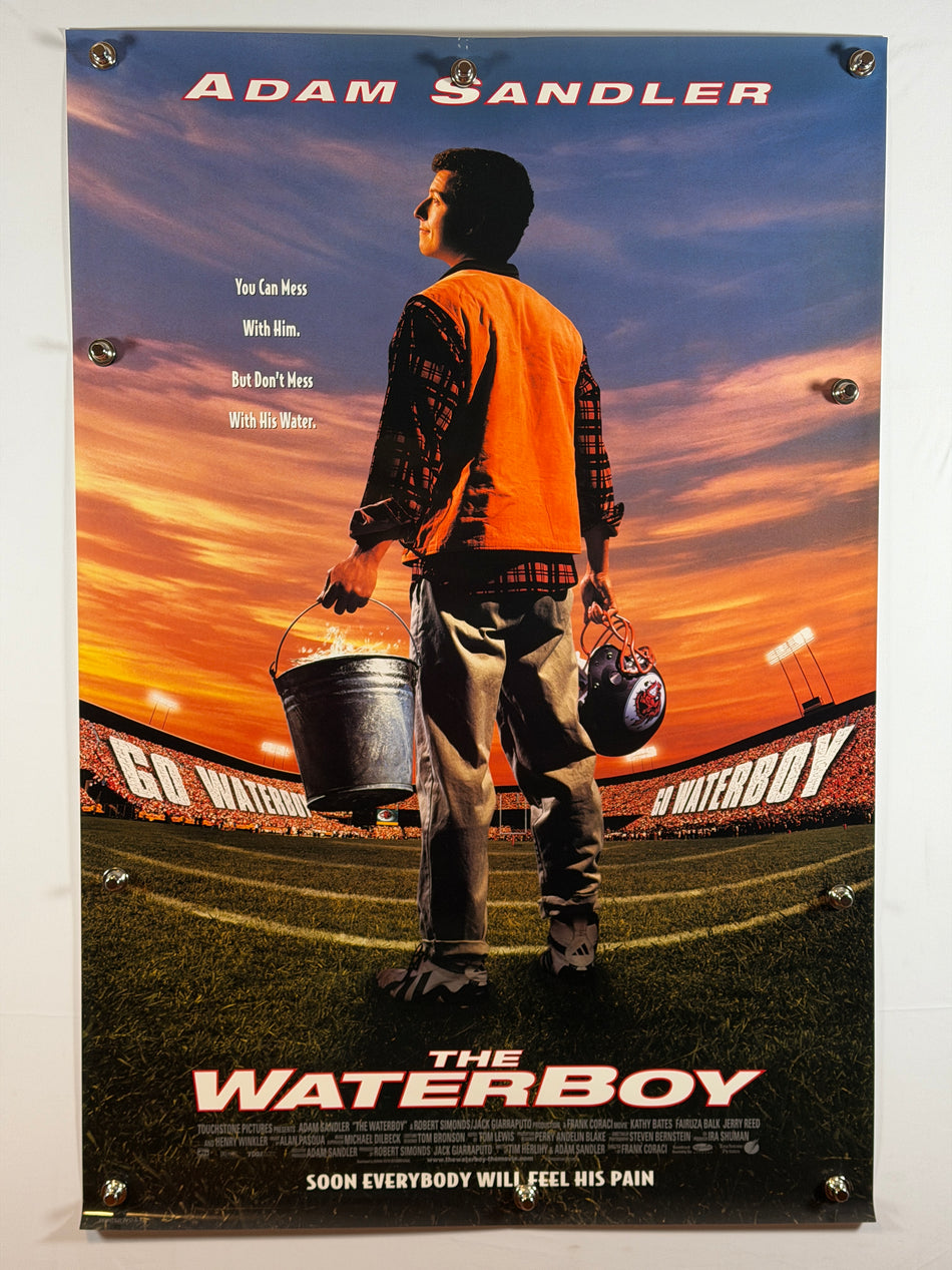 The Waterboy 1998 Original Movie Poster 27x40 SS Rolled Adam Sandler