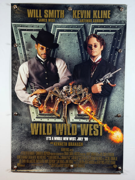 Wild Wild West 1999 Original Movie Poster 27x40 DS Rolled Will Smith Kevin Kline - Joe's Geek VLT