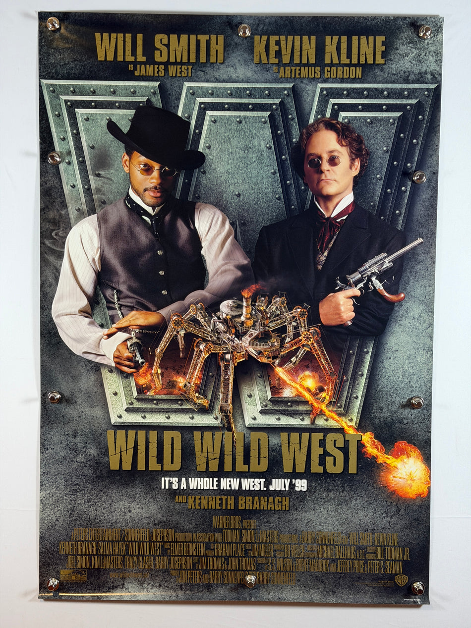 Wild Wild West 1999 Original Movie Poster 27x40 DS Rolled Will Smith Kevin Kline