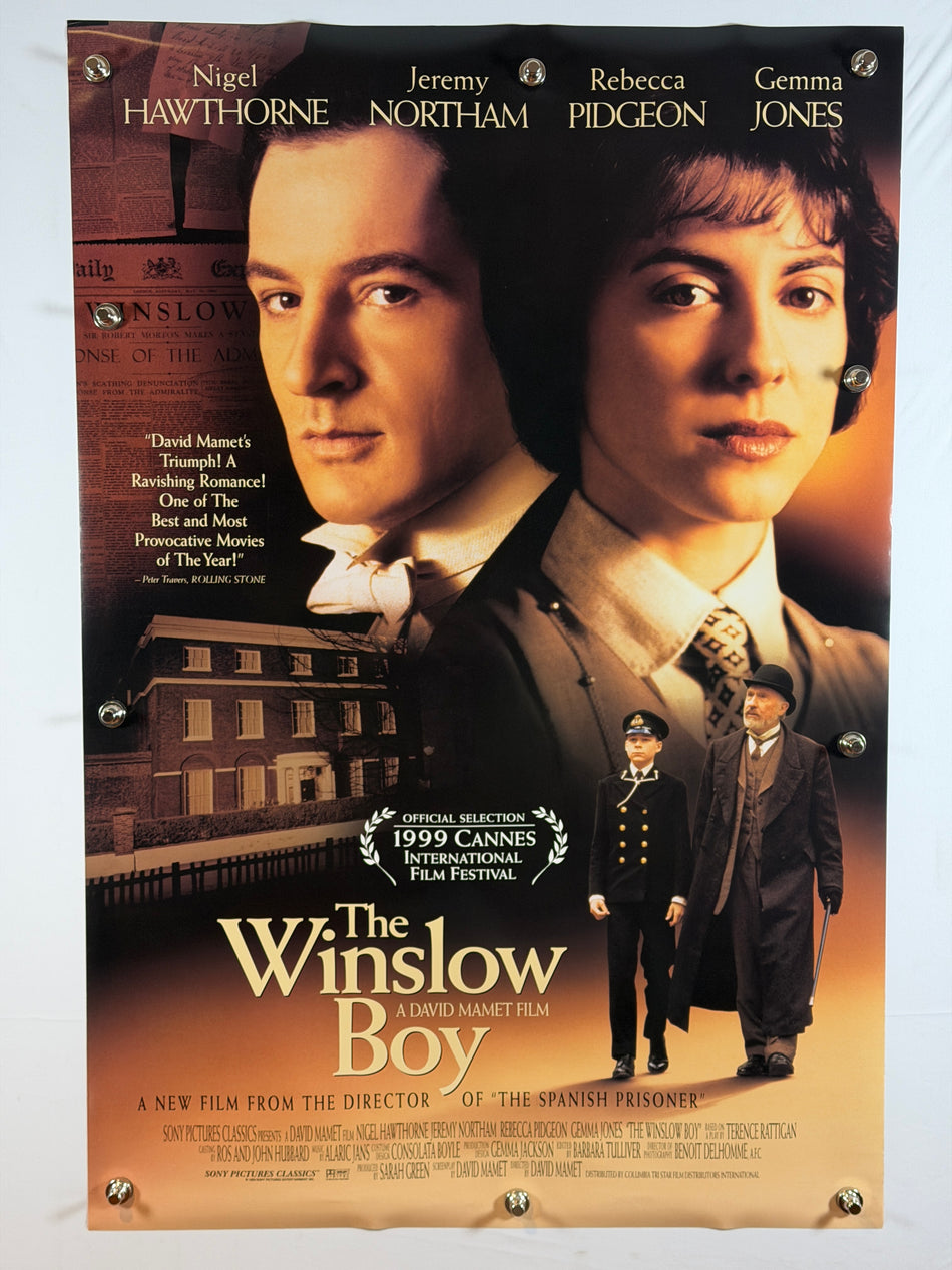 THE WINSLOW BOY 1999 Original Movie Poster 27x40 DS Rolled Nigel Hawthorne