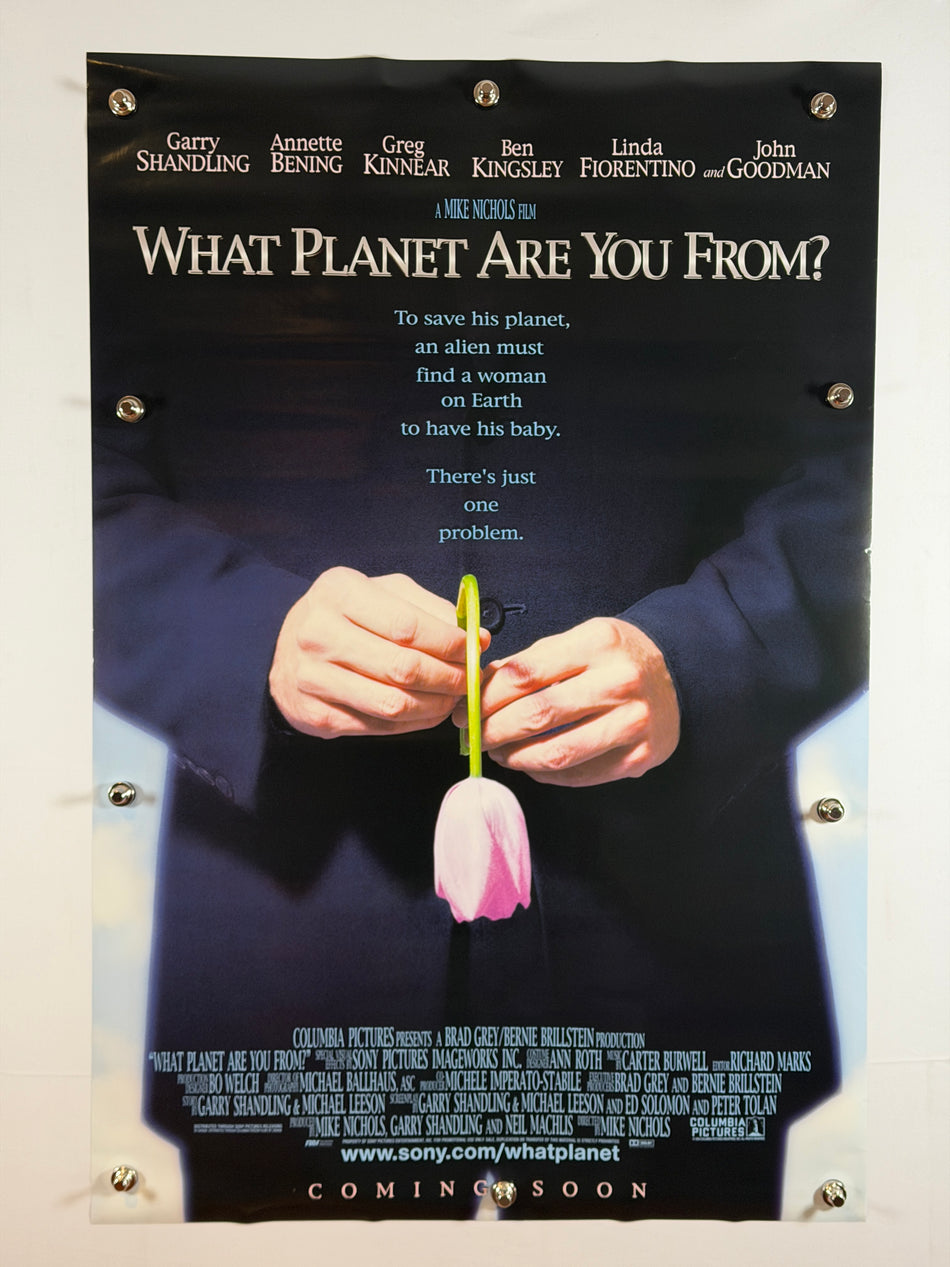 What Planet Are You From? 2000 Original Movie Poster 27x40 DS Rolled Garry Shandling Annette Bening