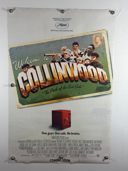 Welcome to Collinwood 2002 Original Movie Poster 27x40 DS Rolled Teaser “Coming Soon” Cannes - Joe's Geek VLT