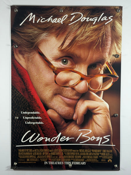 Wonder Boys 2000 Original Movie Poster 27x40 DS Rolled Michael Douglas Tobey Maguire - Joe's Geek VLT