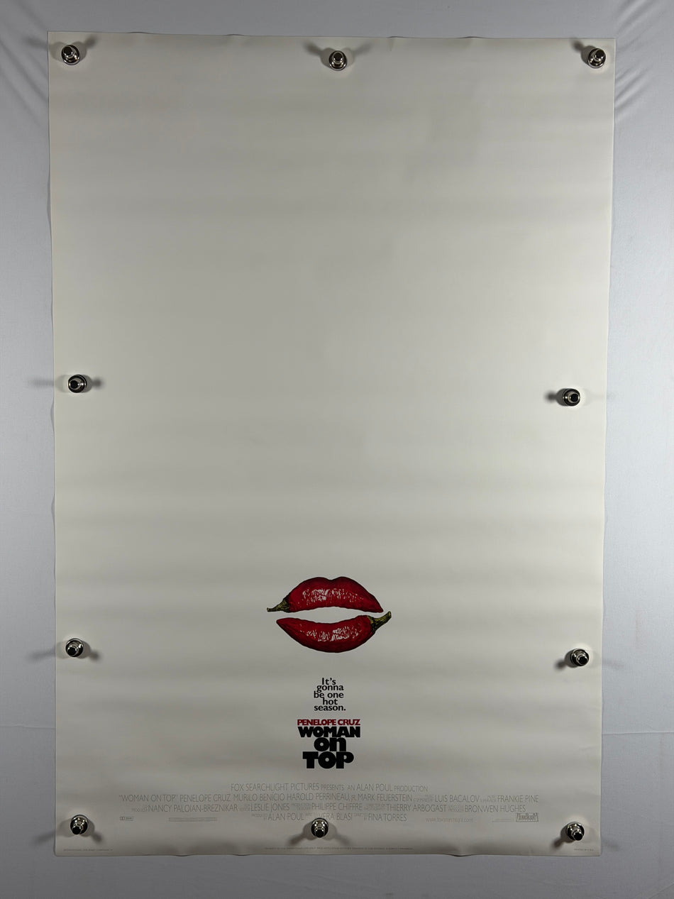 Woman on Top 2000 Original Movie Poster 27x40 SS Rolled Advance Penélope Cruz