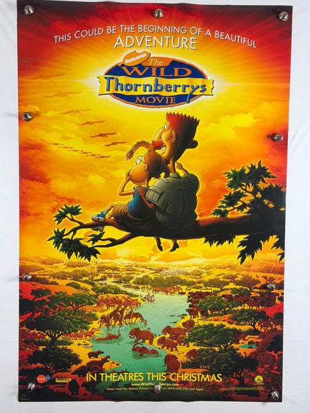 The Wild Thornberrys Movie 2002 Original Movie Poster 27x40 DS Rolled Christmas Style Nickelodeon - Joe's Geek VLT
