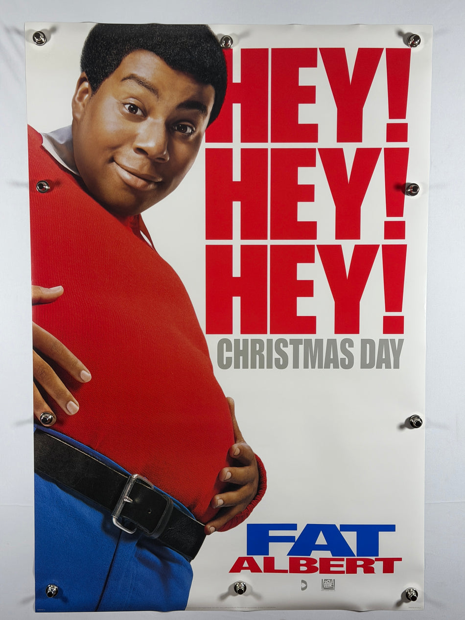 Fat Albert 2004 Original Movie Poster 27x40 DS Rolled Christmas Day Kenan Thompson - Joe's Geek VLT