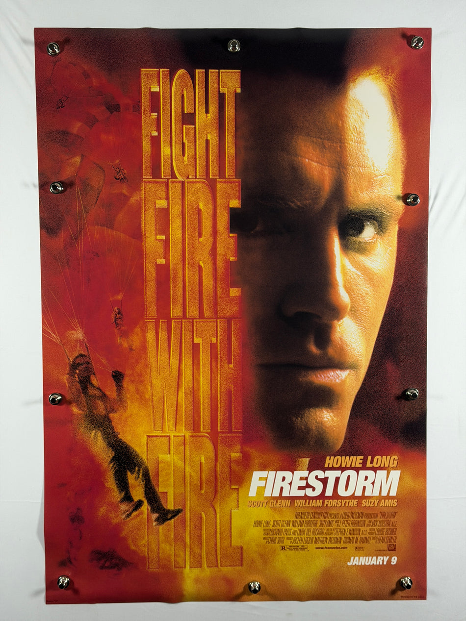 Firestorm 1998 Original Movie Poster 27x40 DS Rolled Howie Long Scott Glenn - Joe's Geek VLT