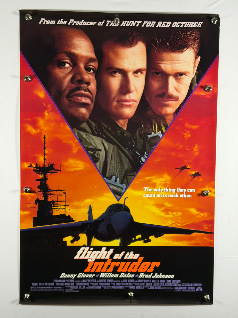 Flight of the Intruder 1991 Original Movie Poster 27x40 DS Rolled Danny Glover Willem Dafoe - Joe's Geek VLT