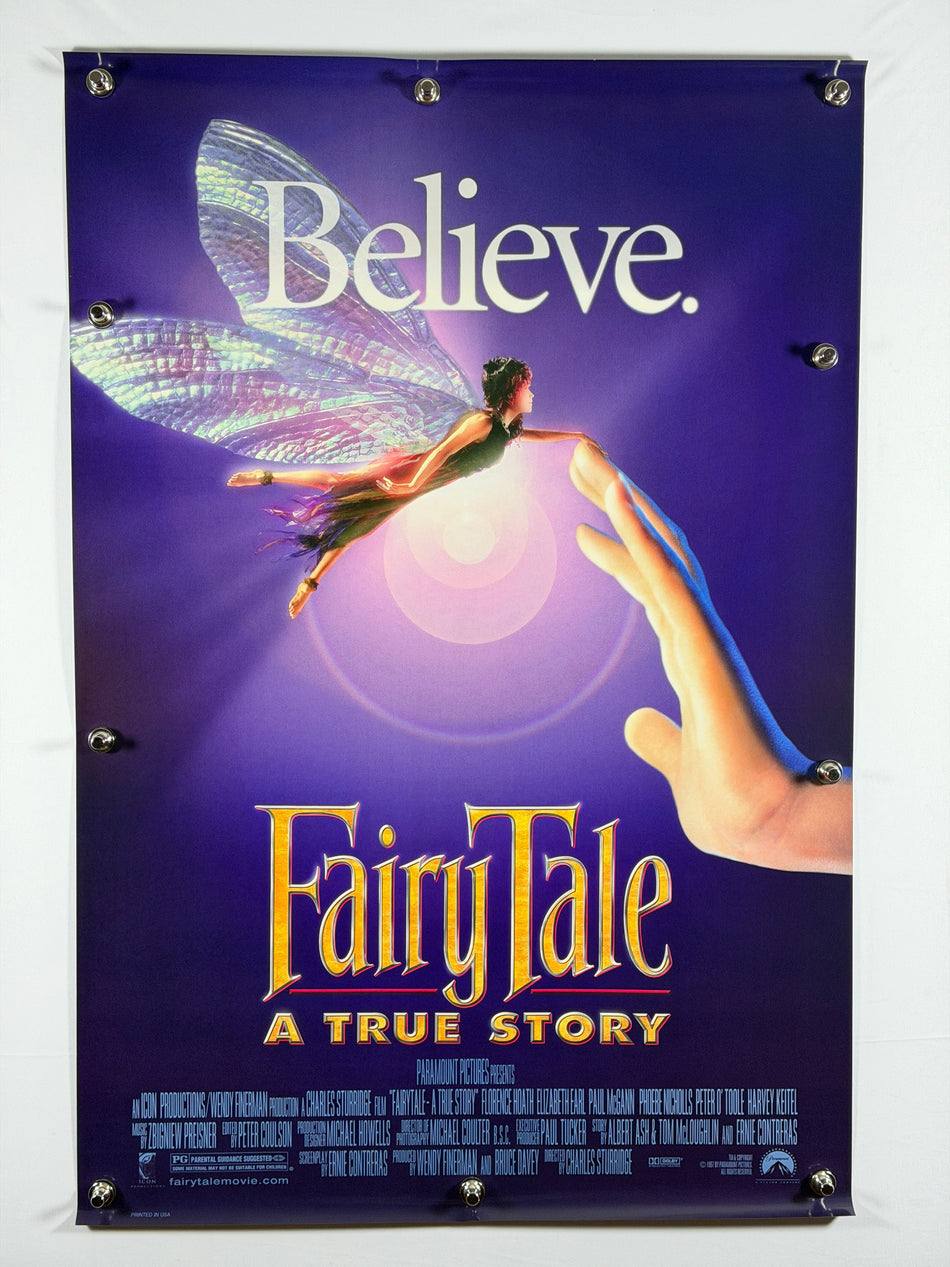 FairyTale A True Story 1997 Original Movie Poster 27x40 DS Rolled Paramount - Joe's Geek VLT