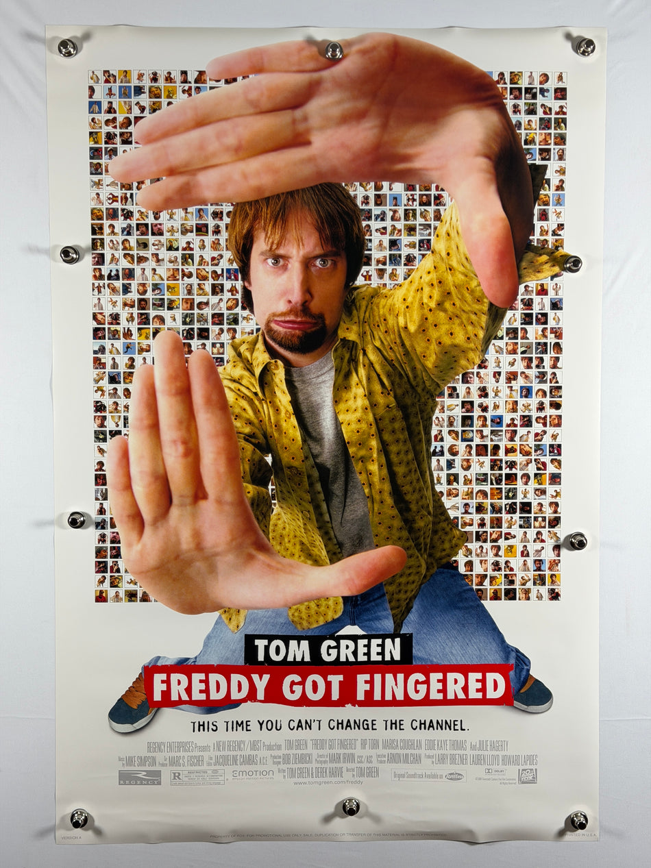 Freddy Got Fingered 2001 Original Movie Poster 27x40 DS Rolled Tom Green - Joe's Geek VLT