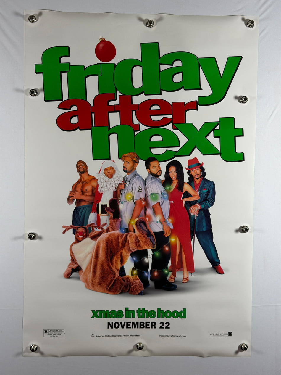 Friday After Next 2002 Original Movie Poster 27x40 DS Rolled Ice Cube White Style - Joe's Geek VLT