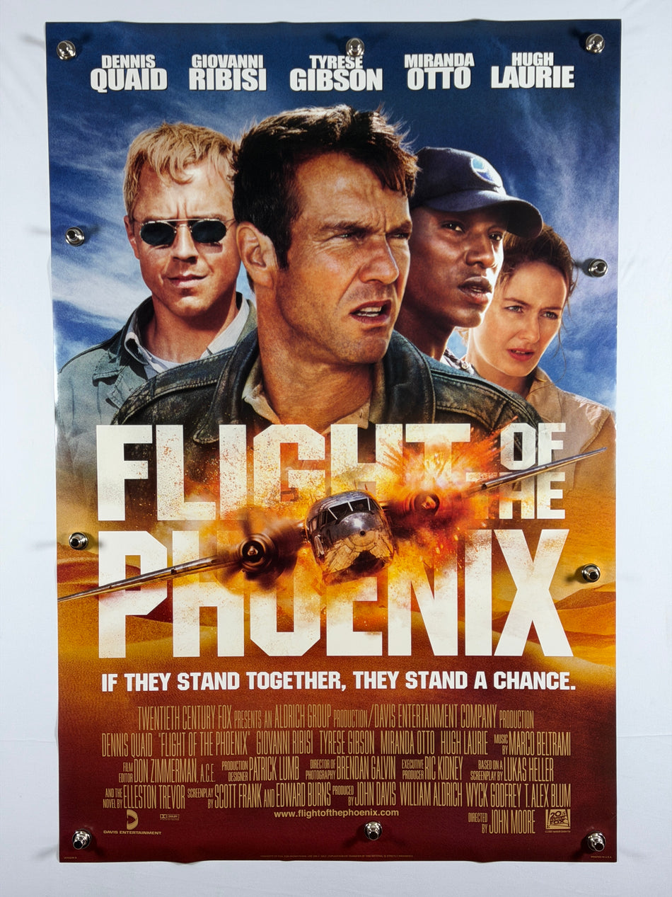 FLIGHT OF THE PHOENIX 2004 Original Movie Poster 27x40 DS Rolled Dennis Quaid Giovanni Ribisi - Joe's Geek VLT