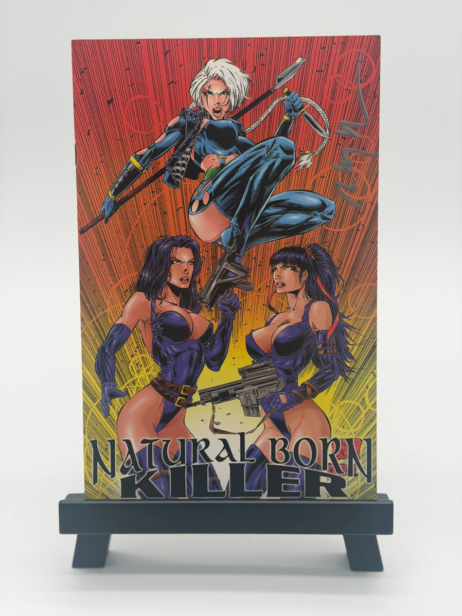 Natural Born Killer Rick Lyon Signed Original Comic Book London Night Studios with COA 1996