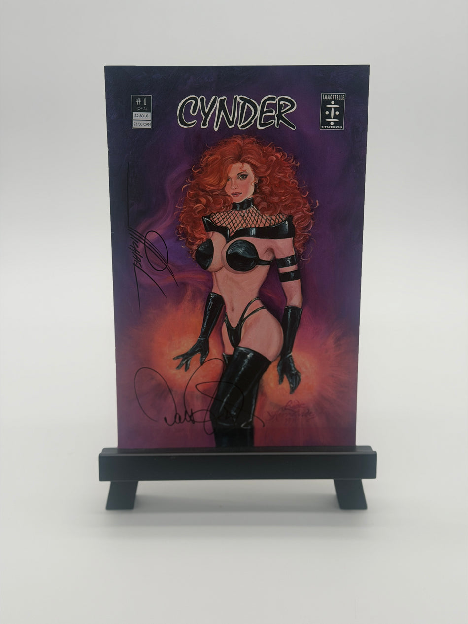 CYNDER Michael David Hernandez Signed Original Comic Book Immortelle Studios with COA 1995