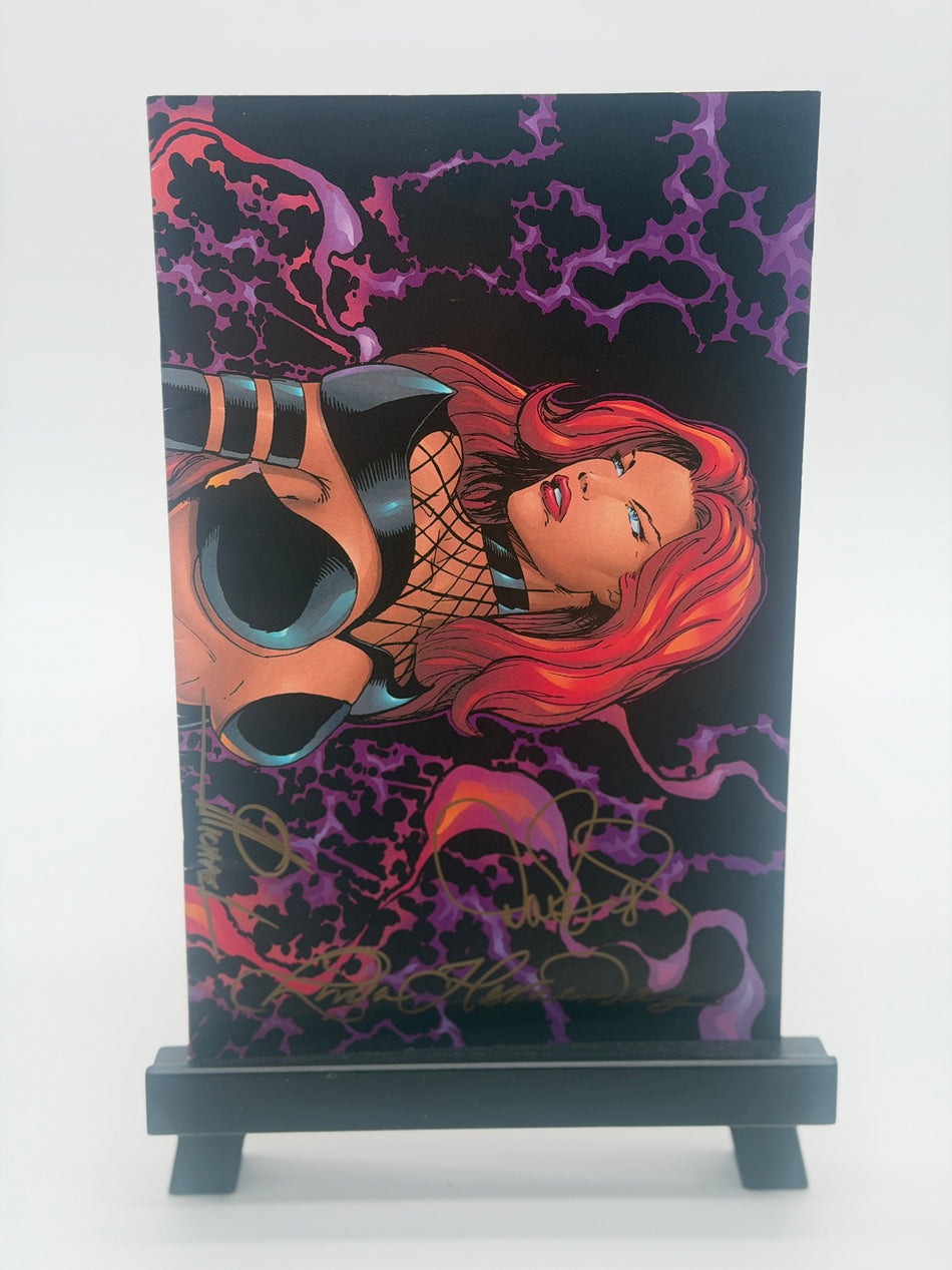 CYNDER Michael, David, and Linda Hernandez Signed Original Comic Book Immortelle Studios 1995 Virgin Variant