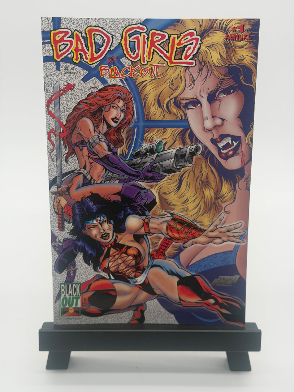 BAD GIRLS OF BLACKOUT ANNUAL Original Comic Book Blackout Comics