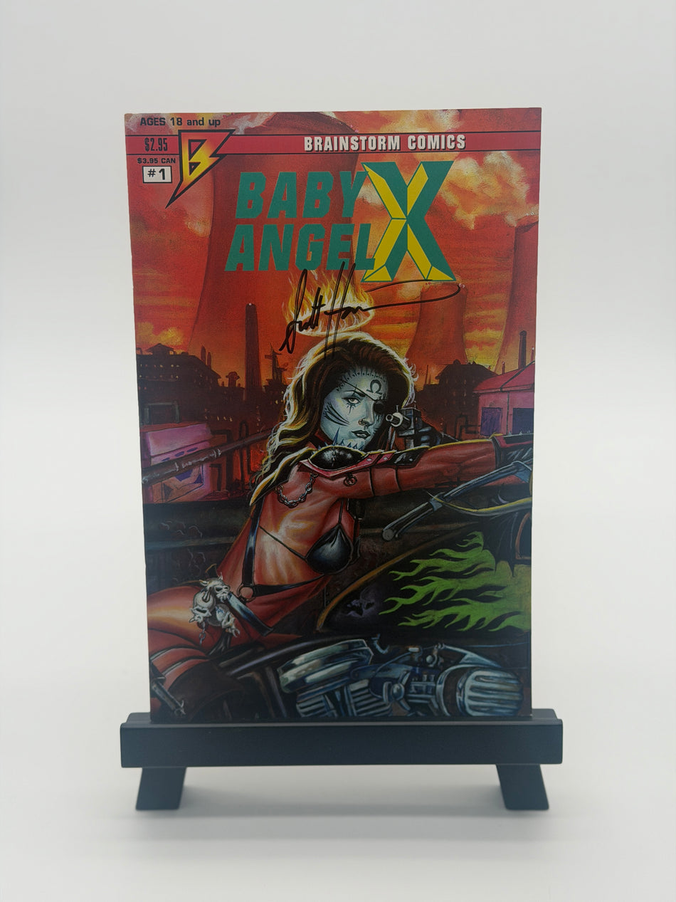 BABY ANGEL X Scott Harrison Signed Original Comic Book Brainstorm Comics 1995