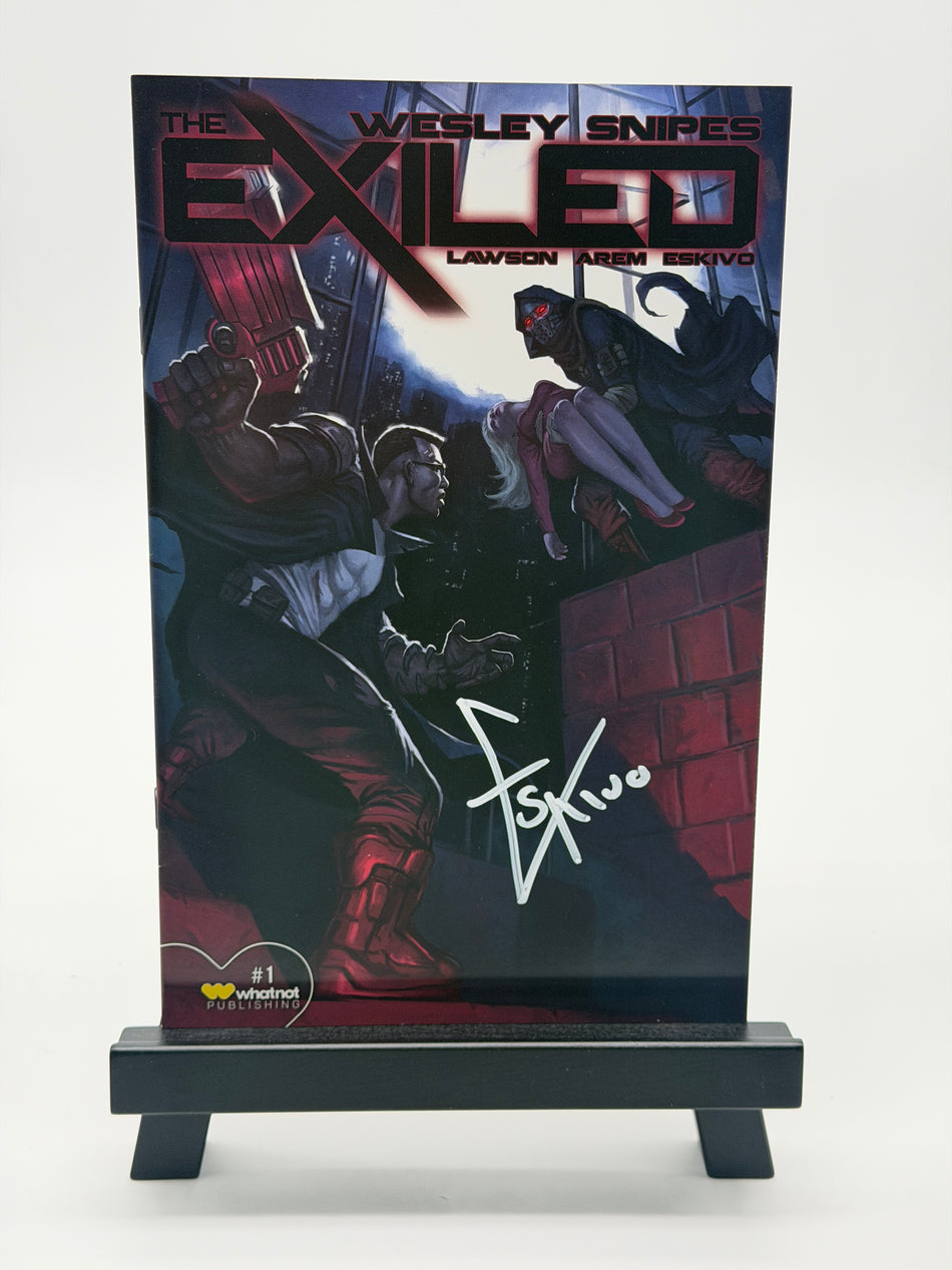 Wesley Snipes The Exiled #1 Signed Eskivo Whatnot Publishing COA Variant Comic