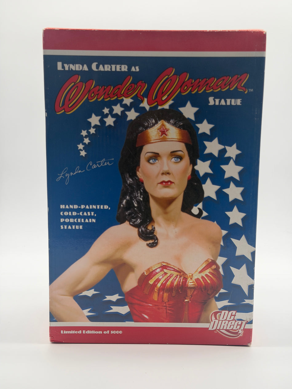 DC Direct Wonder Woman Lynda Carter 761941253947 Cold-Cast Porcelain Statue (Previously Displayed) 0063/2500