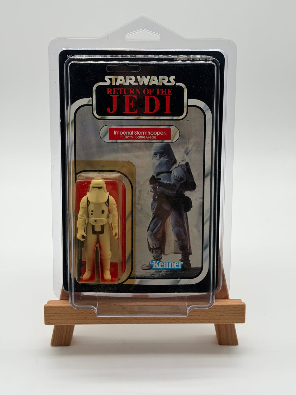 Vintage Kenner Star Wars ROTJ Imperial Stormtrooper (Hoth Battle Gear) MOC – Carded Figure (No. 39740)