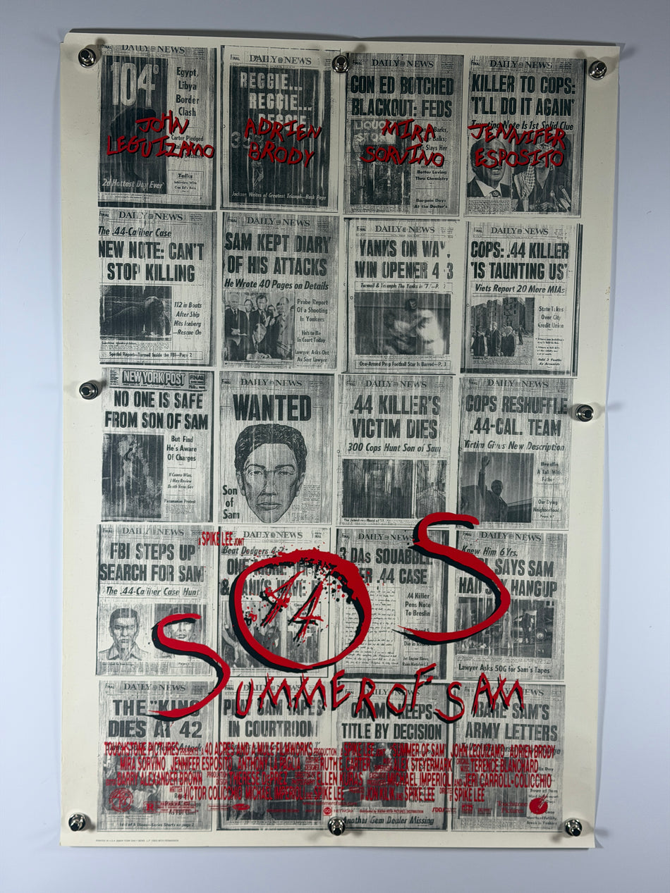Summer of Sam (1999) Original Movie Poster 27x40 Rolled DS Crime Drama - Joe's Geek VLT