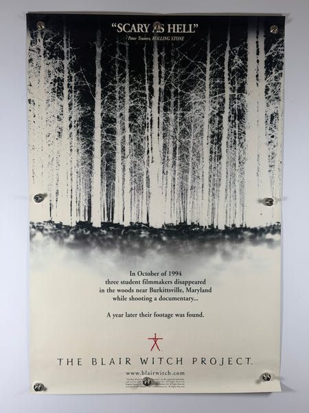 The Blair Witch Project (1999) Original Movie Poster 27x40 Rolled DS Horror - Joe's Geek VLT