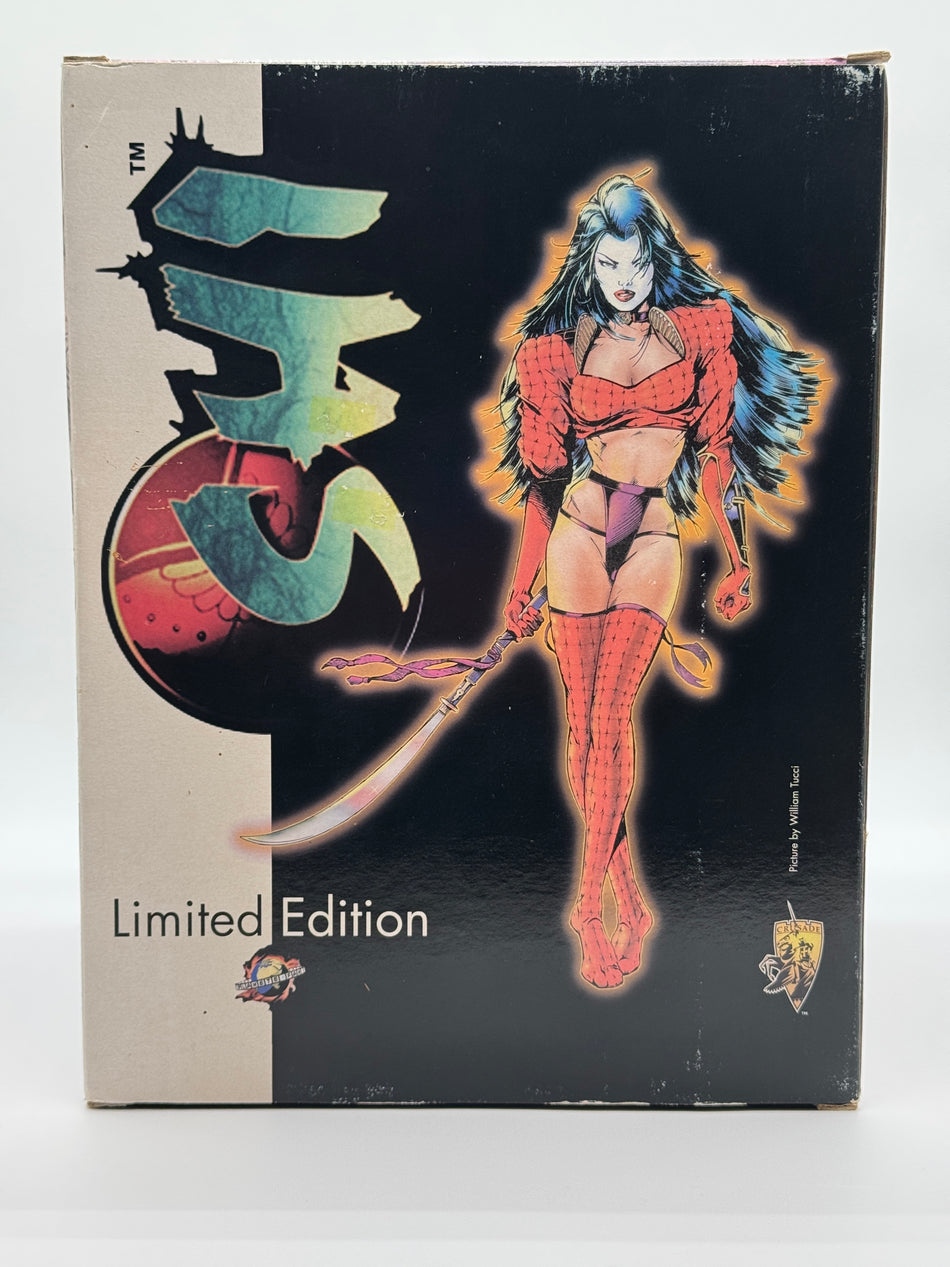Shi (William Tucci) Limited Edition Resin Statue – 1999 Planète Fan / Crusade (Open Box)