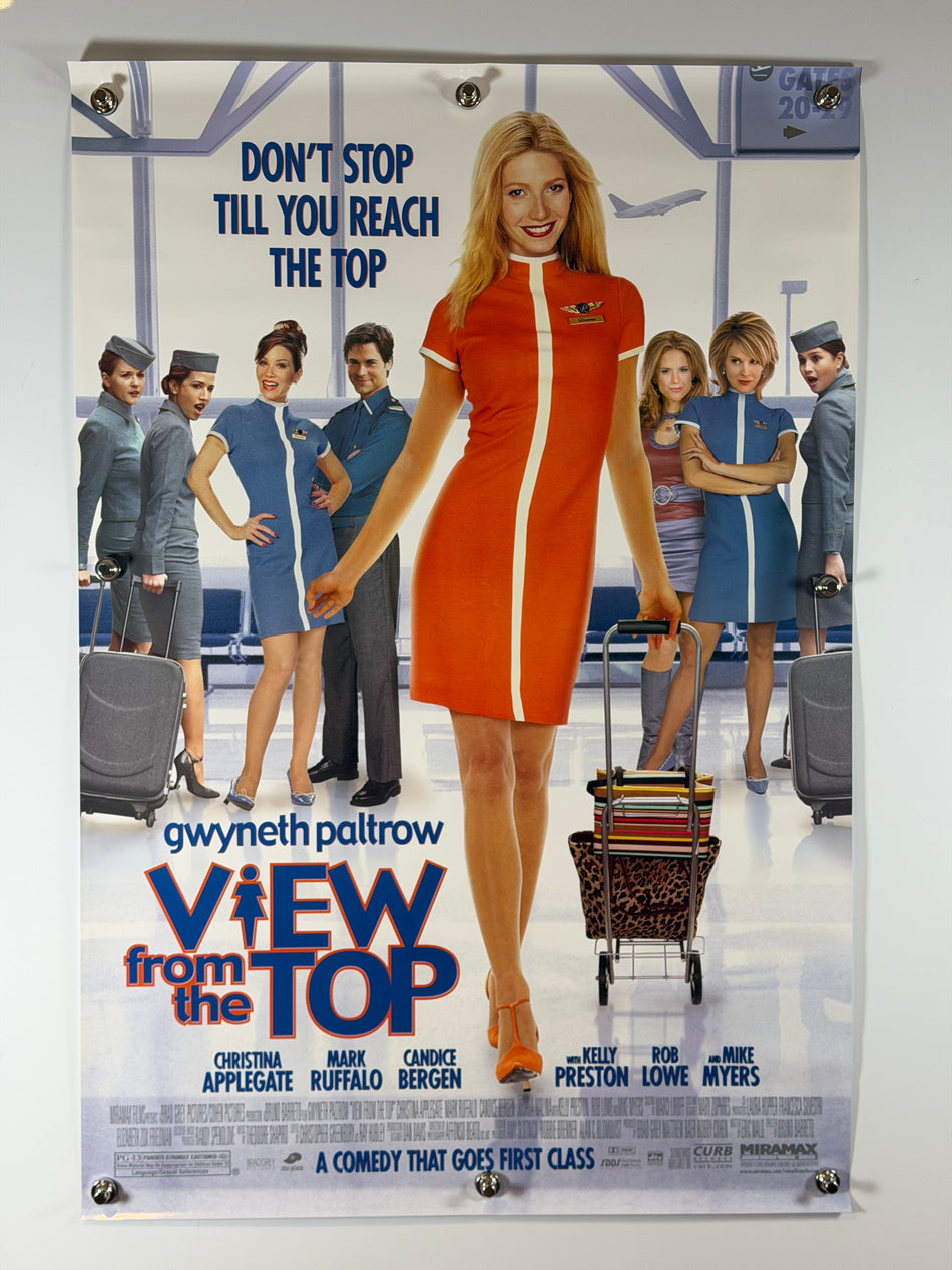 View from the Top (2003) Original Movie Poster 27x40 DS Rolled Gwyneth Paltrow