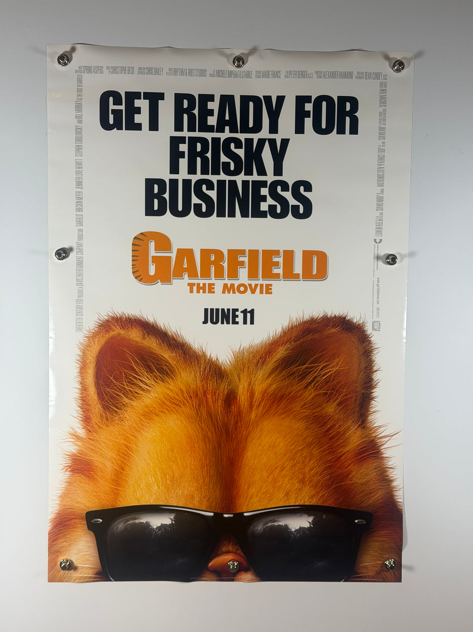 Garfield: The Movie (2004) Original Advance Movie Poster 27x40 DS Rolled Garfield - Joe's Geek VLT