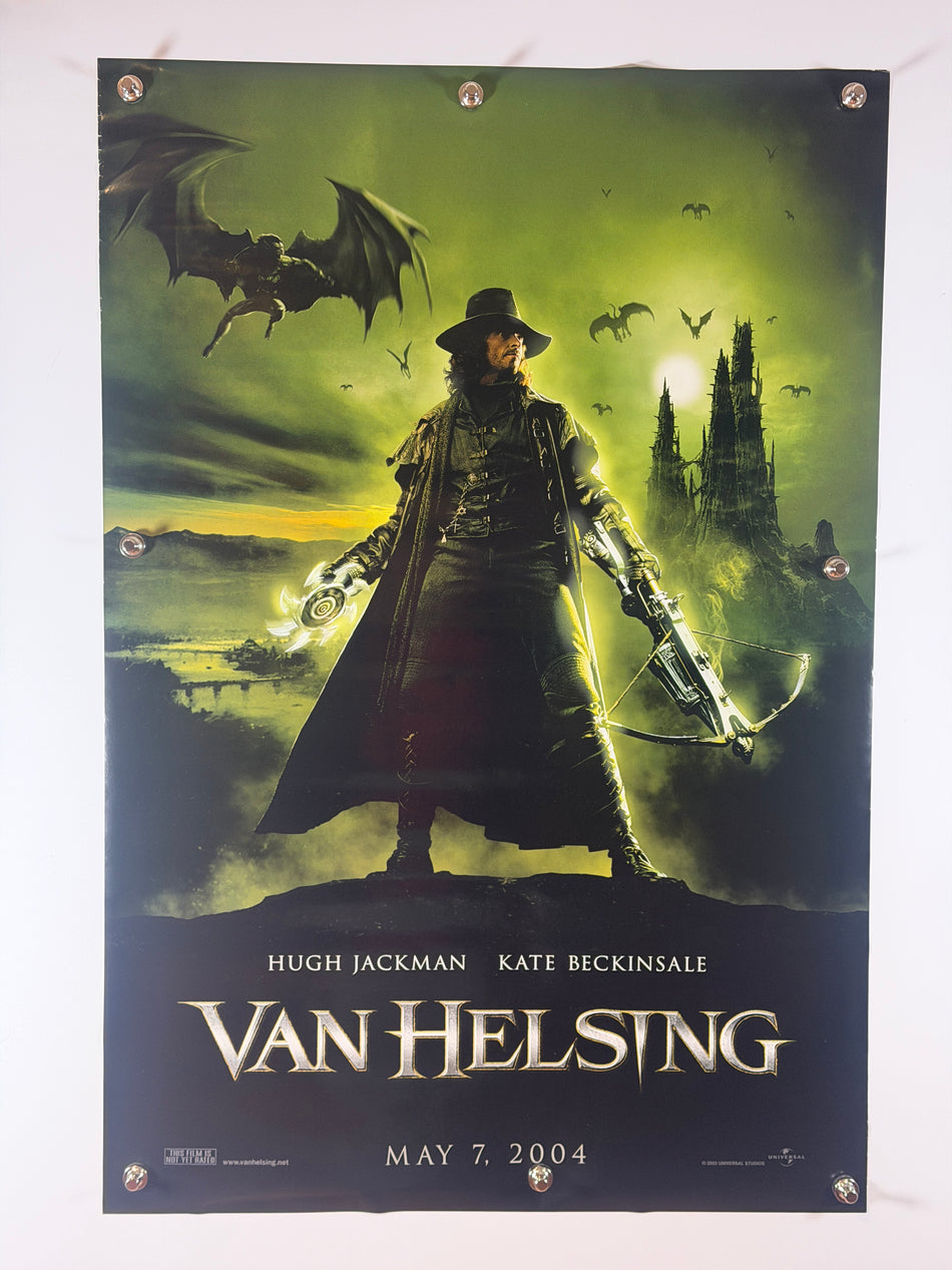 Van Helsing (2004) Original Movie Poster 27x40 DS Rolled Hugh Jackman Kate Beckinsale
