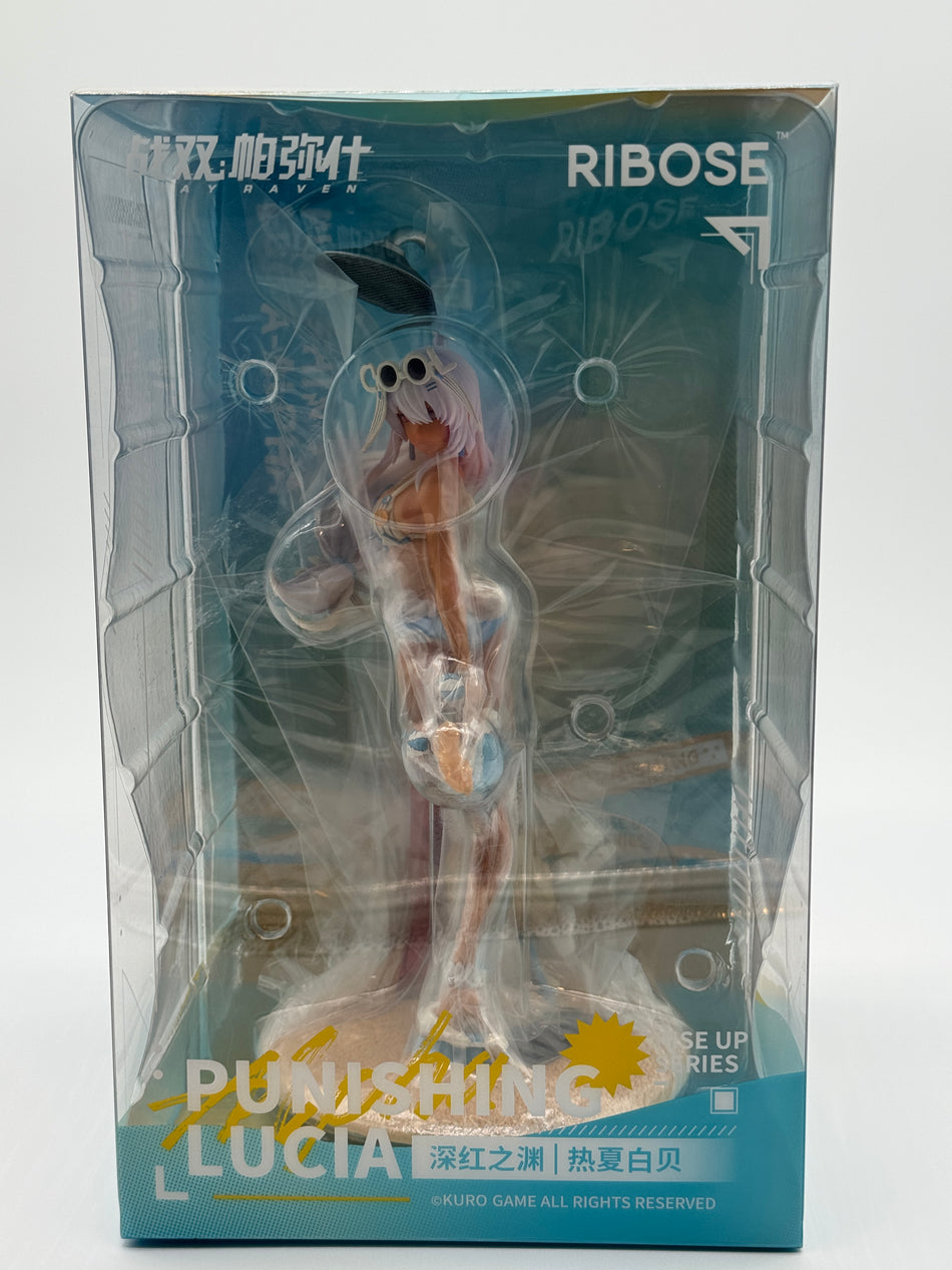 RIBOSE Punishing Gray Raven Lucia Crimson Abyss Hot Summer White Shell Figure NEW