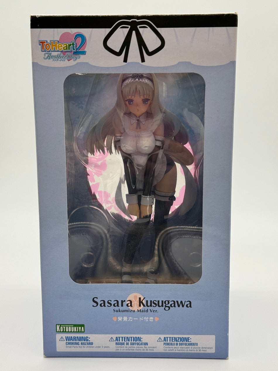 Kotobukiya Sasara Kusugawa Sukumizu Maid Ver 1/7 Scale Figure ToHeart2 Another Days New (Unsealed) / Never Displayed