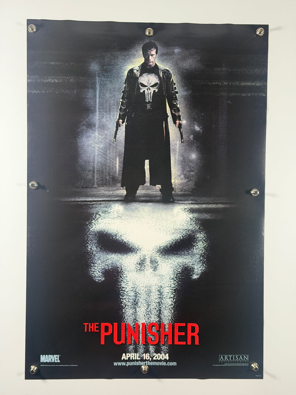 The Punisher (2004) Original Movie Poster 27x40 DS Rolled Marvel Thomas Jane