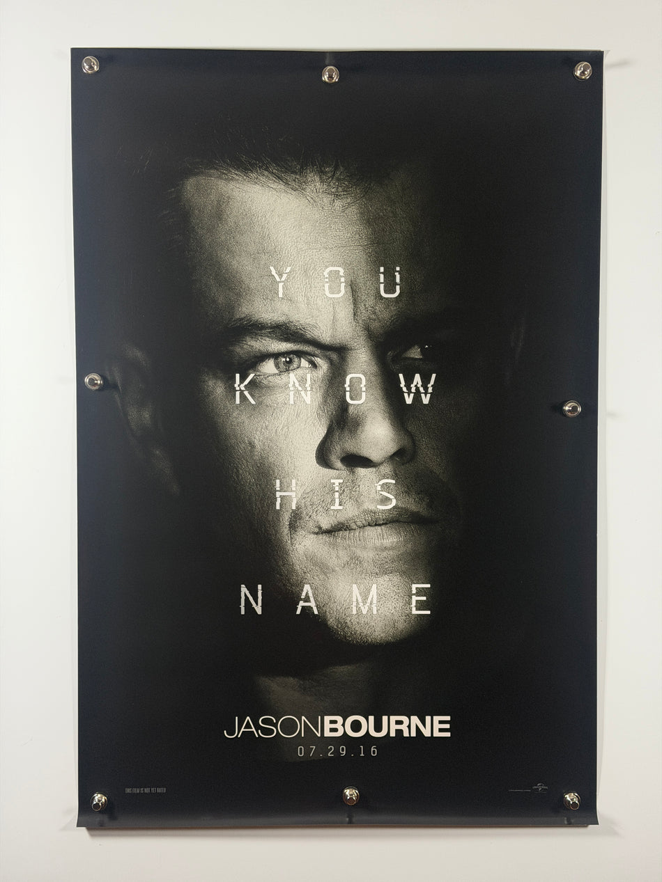 Jason Bourne (2016) Original Movie Poster 27x40 DS Rolled Matt Damon - Joe's Geek VLT