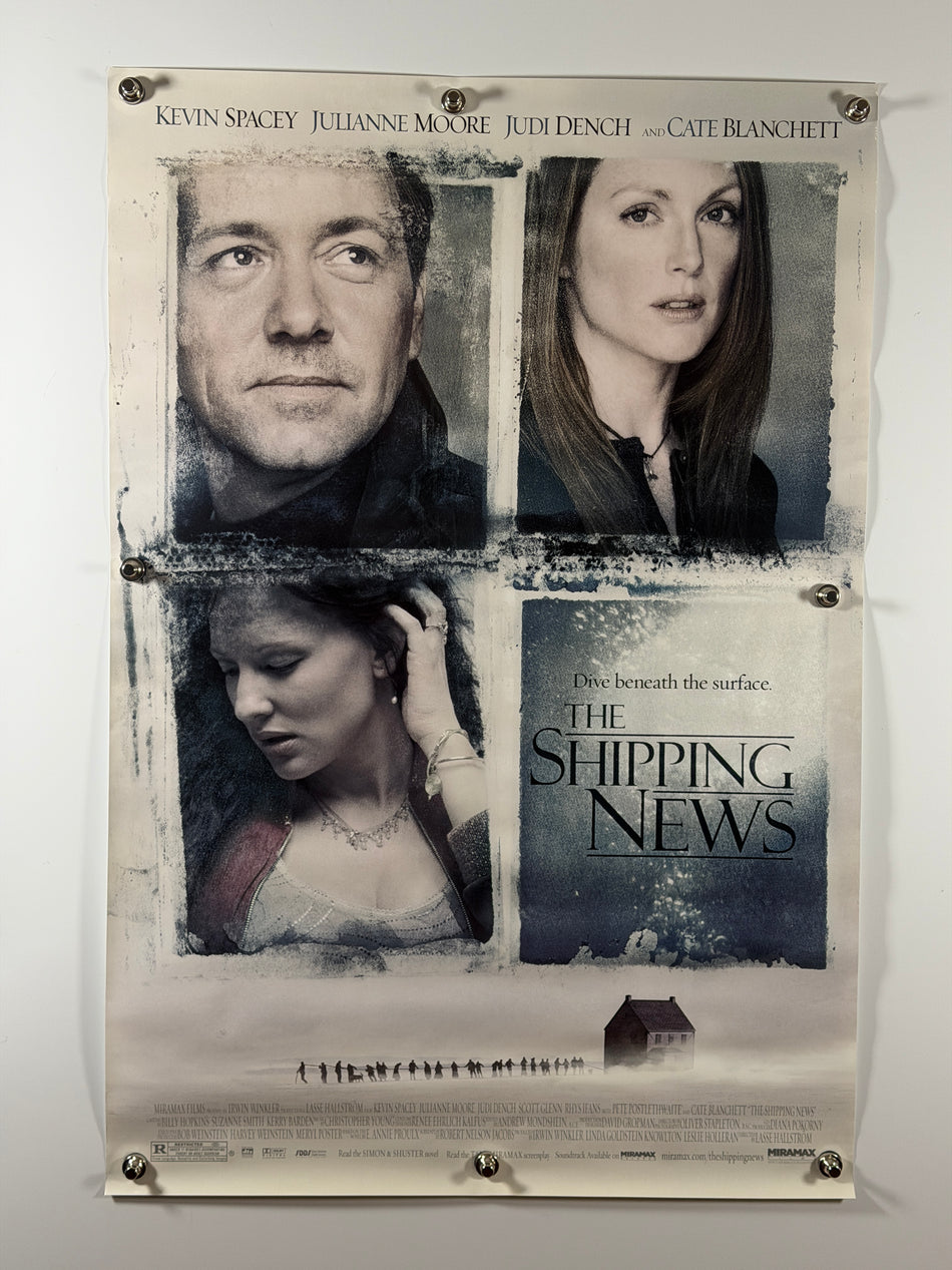 The Shipping News (2001) Original Movie Poster 27x40 DS Rolled Kevin Spacey Julianne Moore