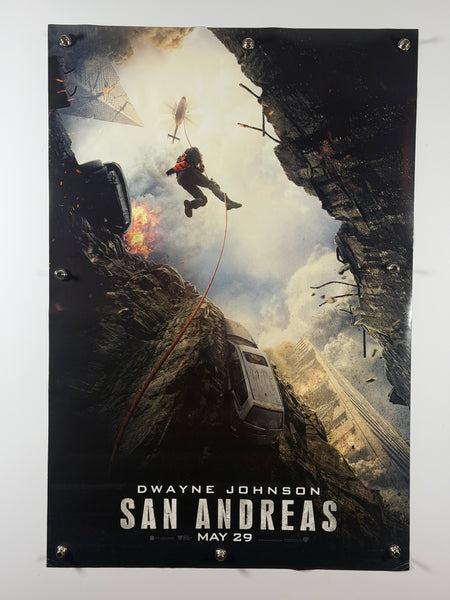 San Andreas (2015) Original Movie Poster 27x40 DS Rolled Dwayne Johnson - Joe's Geek VLT