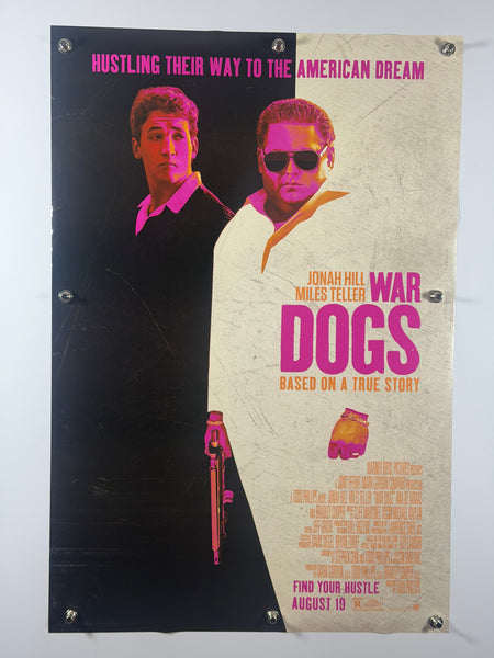 War Dogs (2016) Original Movie Poster 27x40 DS Rolled Jonah Hill Miles Teller - Joe's Geek VLT
