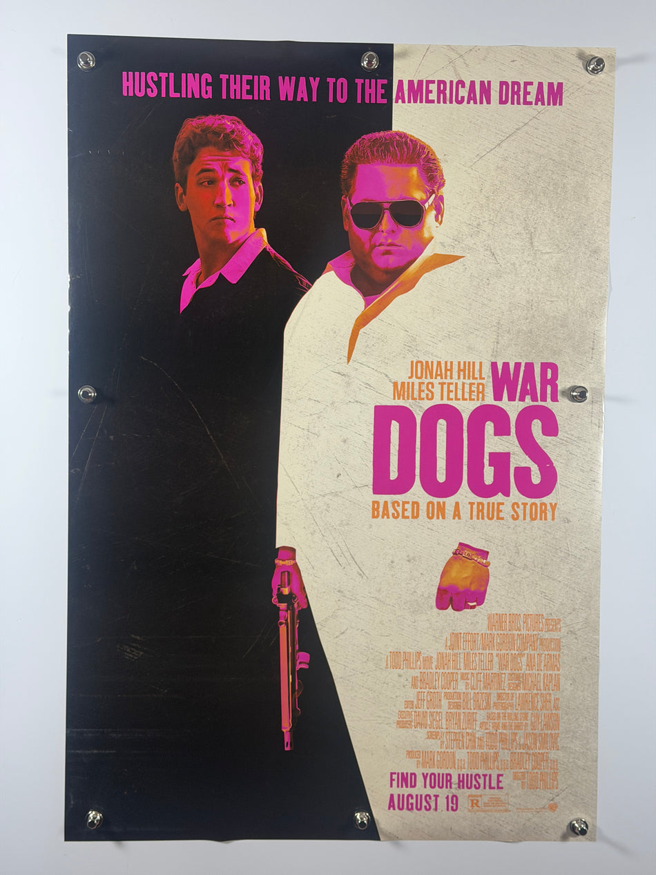 War Dogs (2016) Original Movie Poster 27x40 DS Rolled Jonah Hill Miles Teller