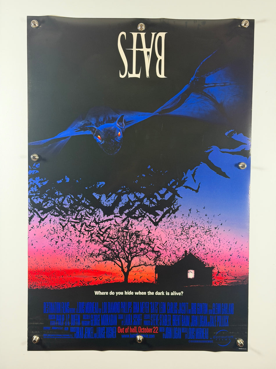 Bats (1999) Original Movie Poster 27x40 DS Rolled Lou Diamond Phillips Dina Meyer
