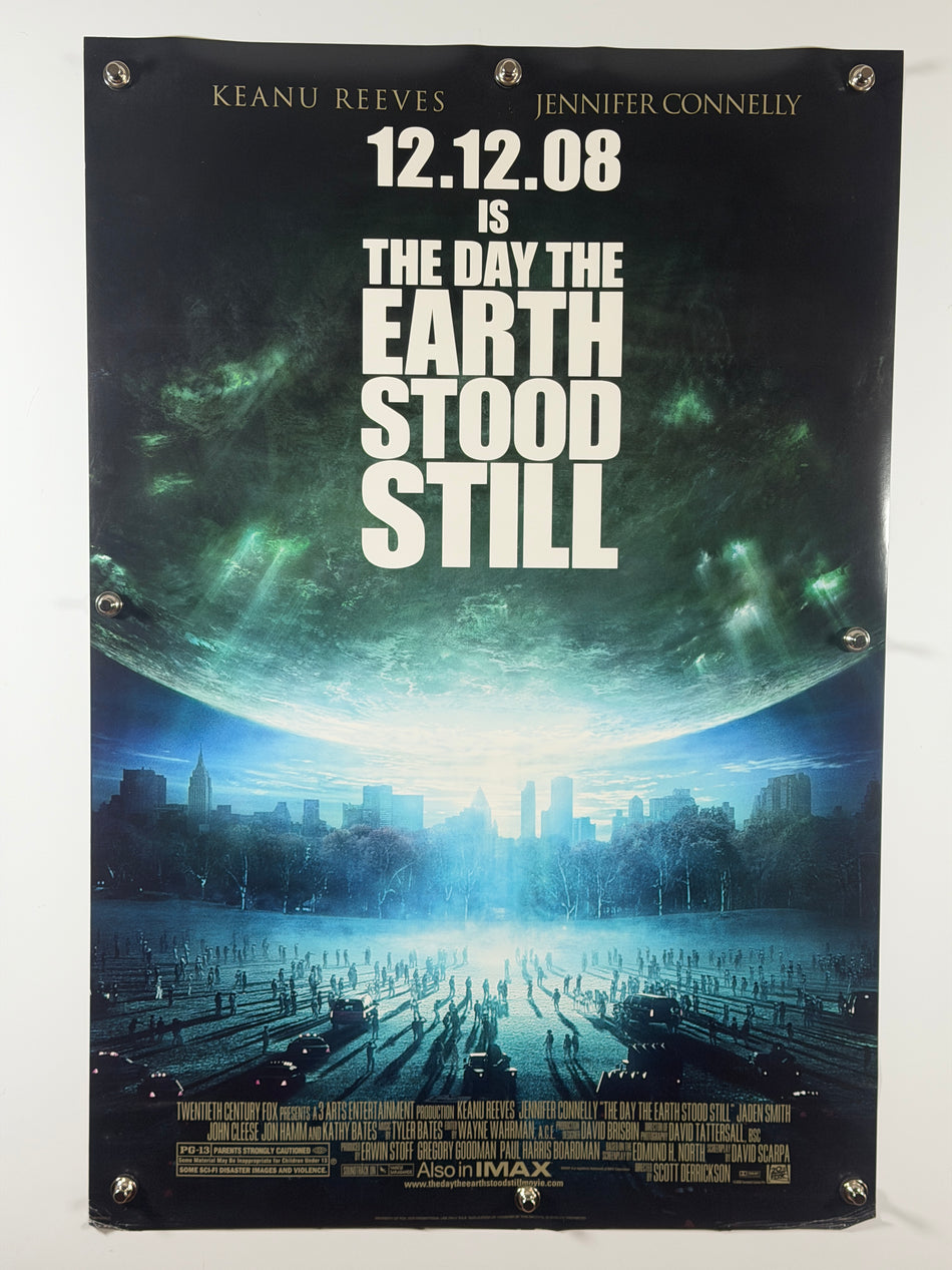 The Day the Earth Stood Still (2008) Original Movie Poster 27x40 DS Rolled Keanu Reeves - Joe's Geek VLT