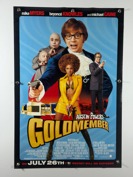 Austin Powers in Goldmember (2002) Original Movie Poster 27x40 DS Rolled Mike Myers Beyoncé - Joe's Geek VLT
