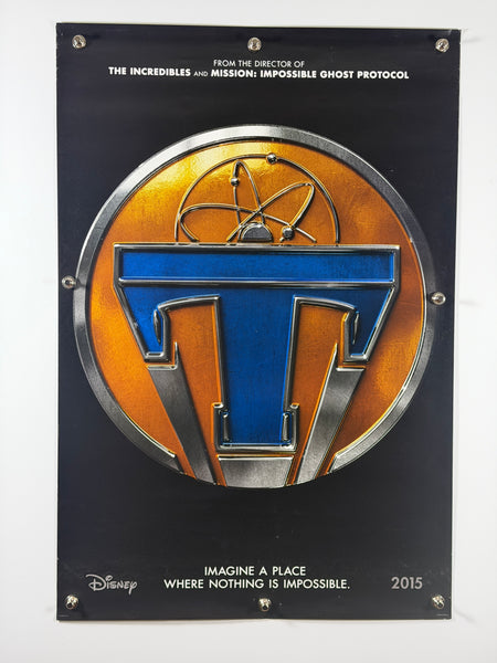 Tomorrowland (2015) Original Movie Poster 27x40 DS Rolled Disney George Clooney Brad Bird - Joe's Geek VLT