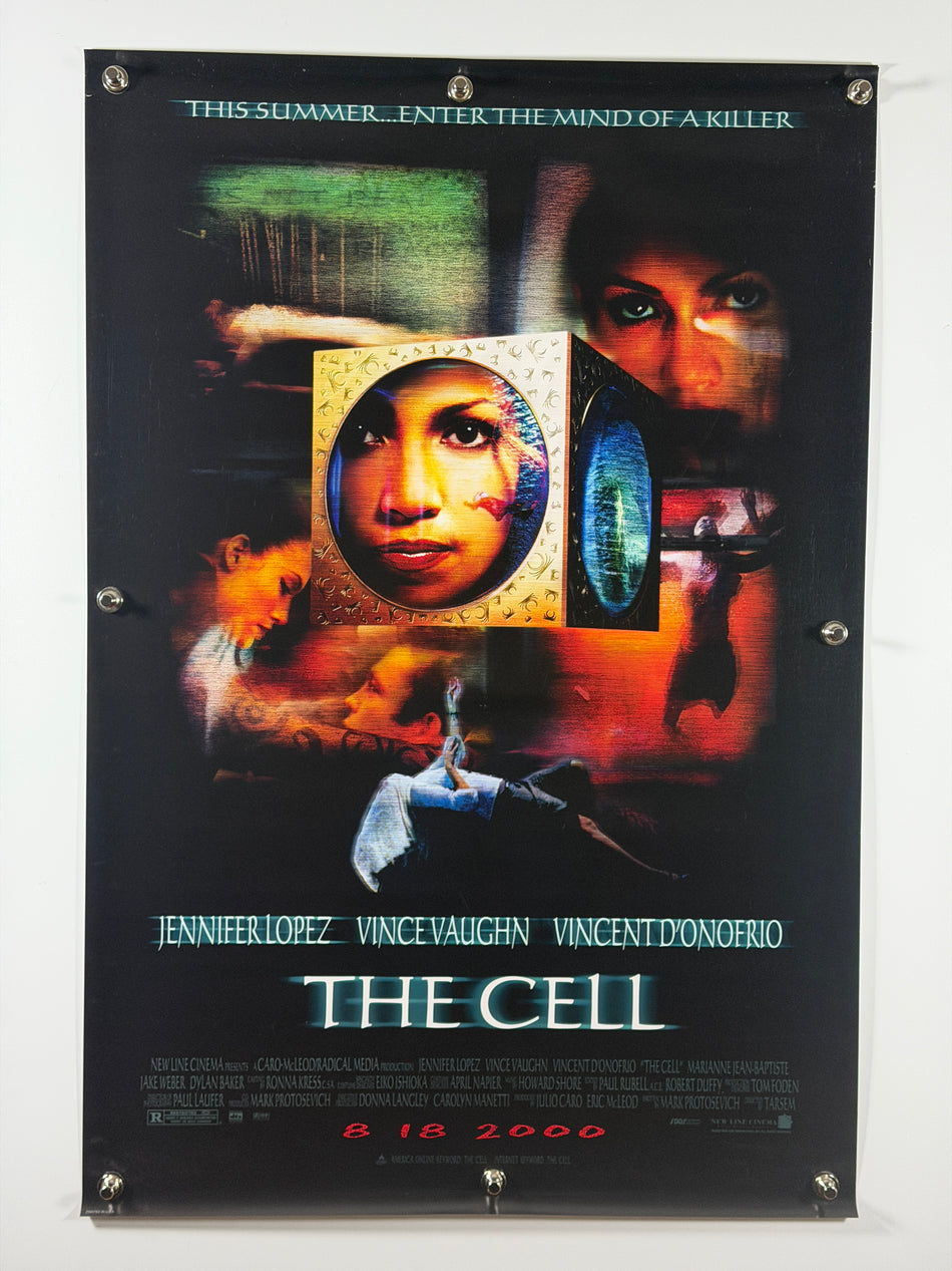 The Cell (2000) Original Movie Poster 27x40 SS Rolled Jennifer Lopez Vince Vaughn - Joe's Geek VLT