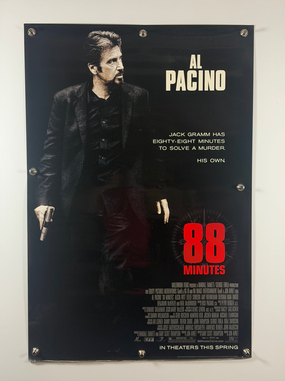 88 Minutes (2007) Original Movie Poster 27x40 DS Rolled Al Pacino Alicia Witt