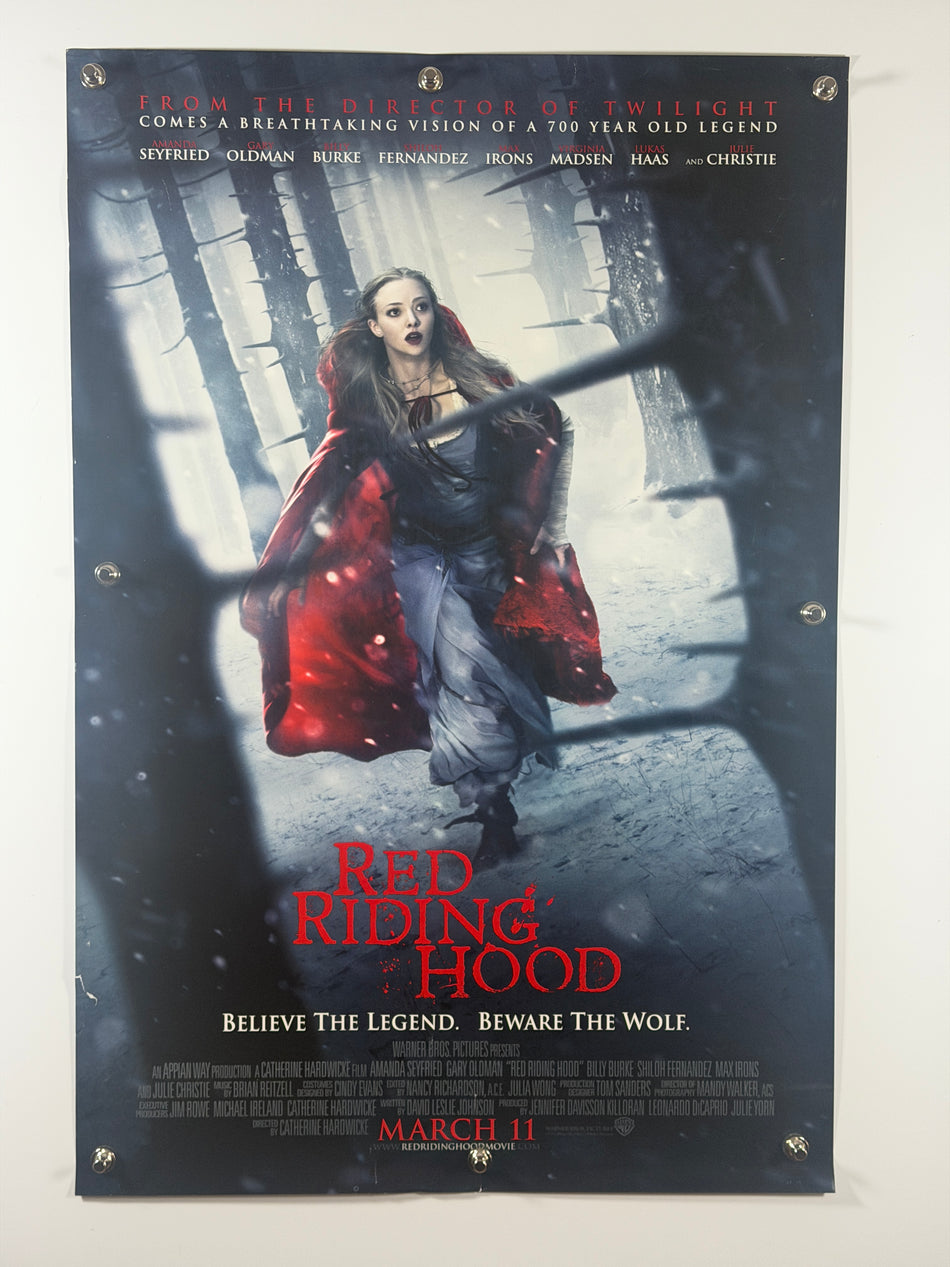 Red Riding Hood (2011) Original Movie Poster 27x40 DS Rolled Amanda Seyfried Gary Oldman - Joe's Geek VLT