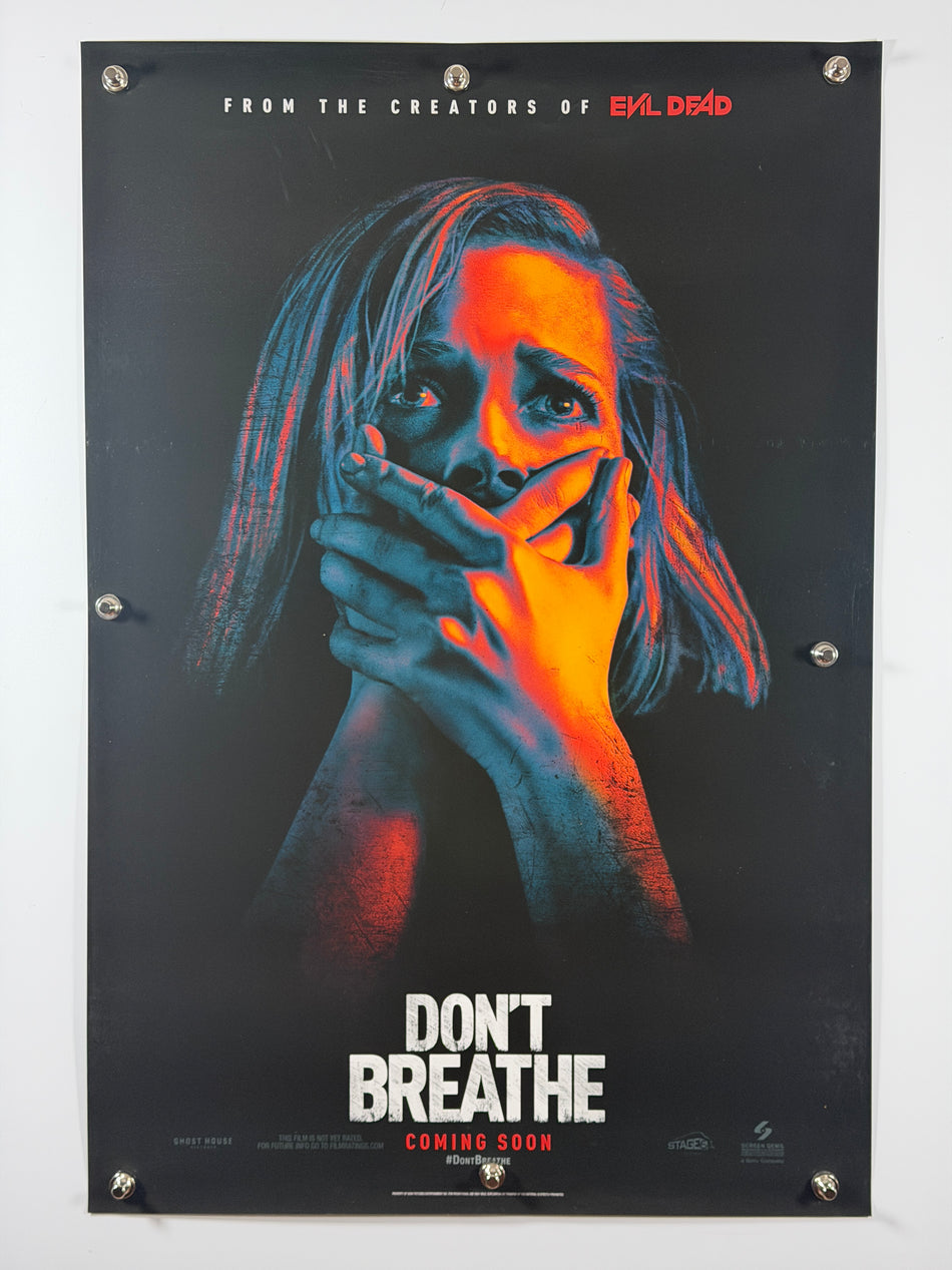 Don’t Breathe (2016) Original Movie Poster 27x40 DS Rolled Jane Levy Stephen Lang - Joe's Geek VLT