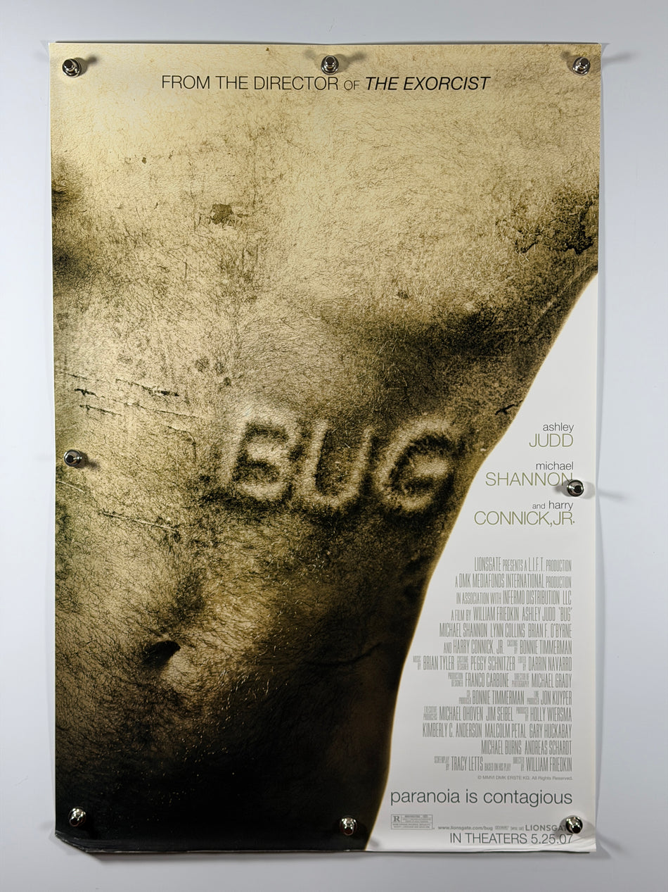 Bug (2006) Original Movie Poster 27x40 DS Rolled Ashley Judd Michael Shannon