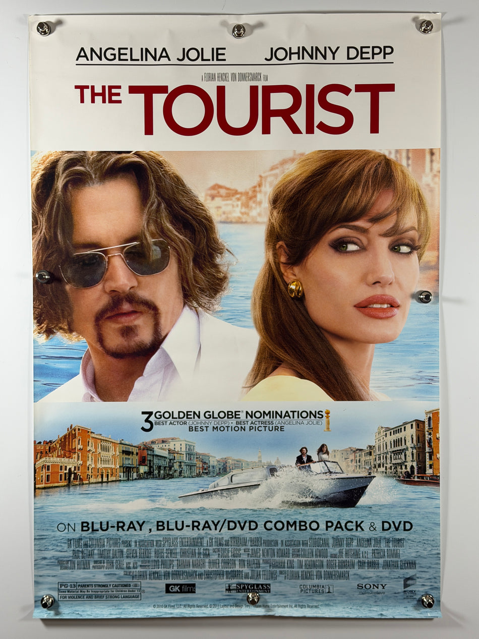The Tourist 2010 Original Home Video Poster 27x40 SS Rolled Angelina Jolie Johnny Depp