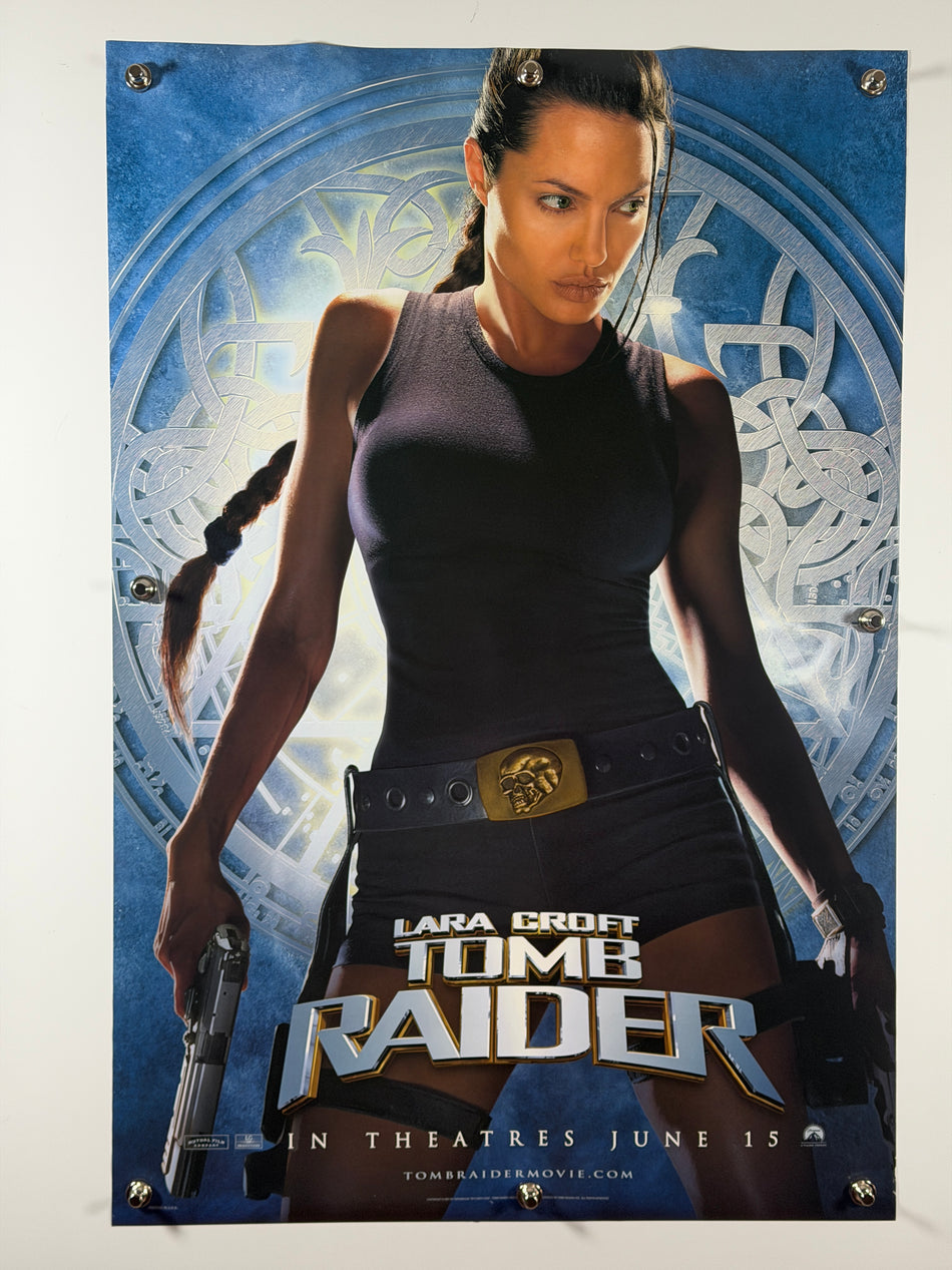 Lara Croft Tomb Raider 2001 Original Movie Poster 27x40 DS Rolled Advance Angelina Jolie - Joe's Geek VLT