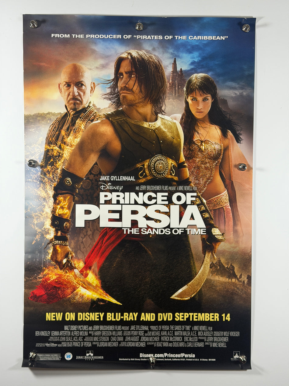 Prince of Persia The Sands of Time 2010 Original Home Video Poster 27x40 SS Rolled Jake Gyllenhaal - Joe's Geek VLT